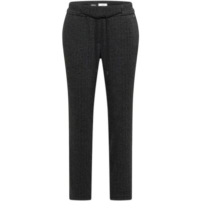 Damenhosen Cecil Style Tracey Dessin Noir M Femme Damenhosen Cecil Style Tracey Dessin Noir M Femme