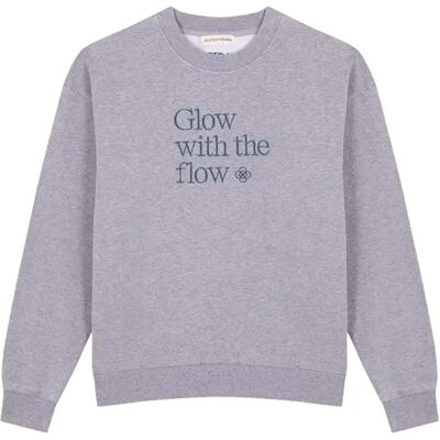 Pullover Clotsy Brand Glow Gris L Mixte Pullover Clotsy Brand Glow Gris L Mixte