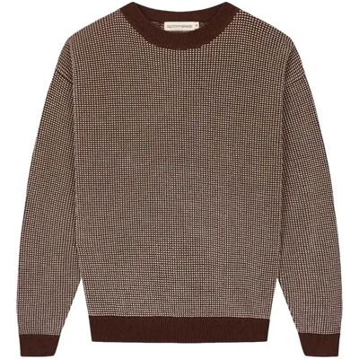 Pullover Damen Clotsy Brand Selene Marron M/L Femme Pullover Damen Clotsy Brand Selene Marron M/L Femme