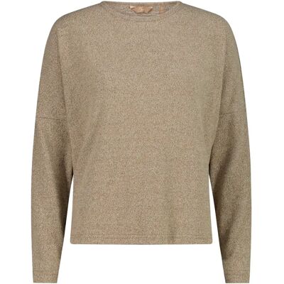 Pullover mit U-Boot-Kragen Damen CMP Marron S Femme Pullover mit U-Boot-Kragen Damen CMP Marron S Femme