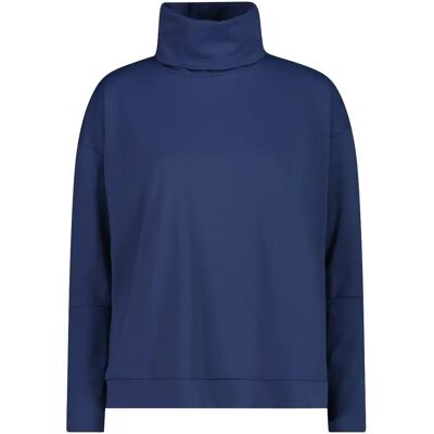 Pullover mit Rundhalsausschnitt Damen CMP Bleu 2XS Femme Pullover mit Rundhalsausschnitt Damen CMP Bleu 2XS Femme