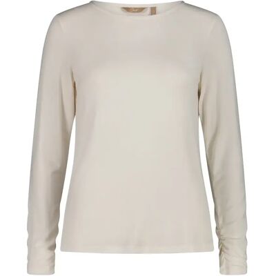 Pullover mit U-Boot-Kragen Damen CMP Blanc 2XS Femme Pullover mit U-Boot-Kragen Damen CMP Blanc 2XS Femme