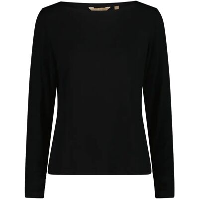 Pullover mit U-Boot-Kragen Damen CMP Noir 2XS Femme Pullover mit U-Boot-Kragen Damen CMP Noir 2XS Femme