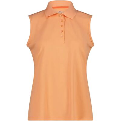 Ärmelloses Polohemd, Damen CMP Orange XL Femme Ärmelloses Polohemd, Damen CMP Orange XL Femme