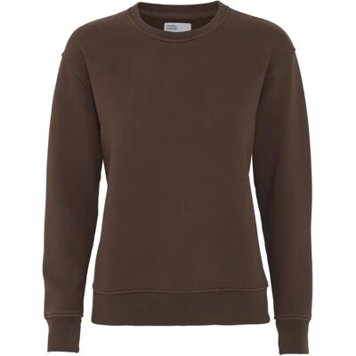 Pullover mit Rundhalsausschnitt Frau Colorful Standard Classic Organic coffee brown Marron S Femme Pullover mit Rundhalsausschnitt Frau Colorful Standard Classic Organic coffee brown Marron S Femme