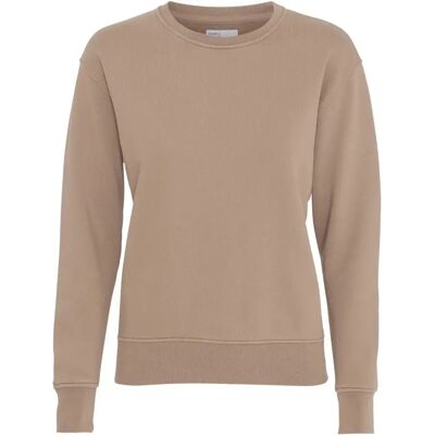 Pullover mit Rundhalsausschnitt Frau Colorful Standard Classic Organic desert khaki Beige M Femme Pullover mit Rundhalsausschnitt Frau Colorful Standard Classic Organic desert khaki Beige M Femme