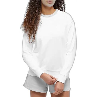 Pullover mit Rundhalsausschnitt Frau Colorful Standard Classic Organic optical white Blanc M Femme Pullover mit Rundhalsausschnitt Frau Colorful Standard Classic Organic optical white Blanc M Femme