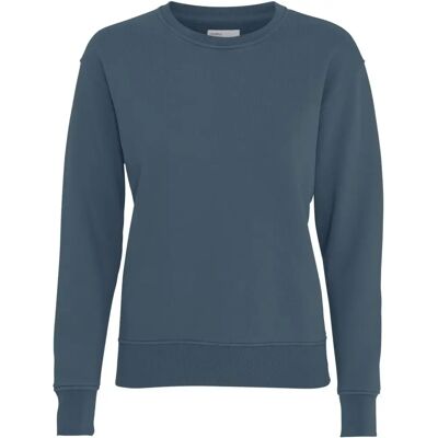 Pullover mit Rundhalsausschnitt Frau Colorful Standard Classic Organic petrol blue Bleu S Femme Pullover mit Rundhalsausschnitt Frau Colorful Standard Classic Organic petrol blue Bleu S Femme
