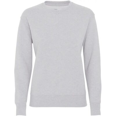 Pullover mit Rundhalsausschnitt Frau Colorful Standard Classic Organic snow melange Gris XS Femme Pullover mit Rundhalsausschnitt Frau Colorful Standard Classic Organic snow melange Gris XS Femme