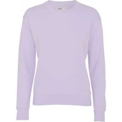 Pullover mit Rundhalsausschnitt Frau Colorful Standard Classic Organic soft lavender Violet M Femme Pullover mit Rundhalsausschnitt Frau Colorful Standard Classic Organic soft lavender Violet M Femme