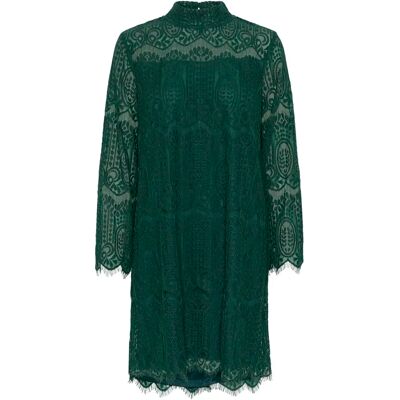 Kurzes Spitzenkleid für Damen CULTURE CUIma Vert L Femme Kurzes Spitzenkleid für Damen CULTURE CUIma Vert L Femme