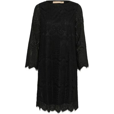 Spitzenkleid Damen CULTURE CUCroba Ima Noir S Femme Spitzenkleid Damen CULTURE CUCroba Ima Noir S Femme