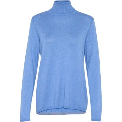 Pullover mit weitem Rollkragen, Damen CULTURE Annemarie Bleu S Femme Pullover mit weitem Rollkragen, Damen CULTURE Annemarie Bleu S Femme