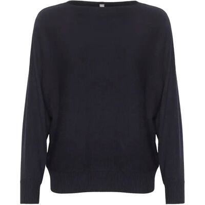 Pullover Frau CULTURE Annemarie Batwing Bleu M Femme Pullover Frau CULTURE Annemarie Batwing Bleu M Femme