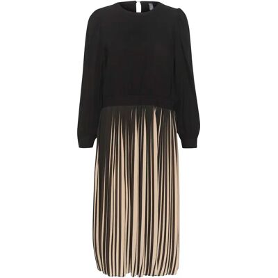 Kleid Damen CULTURE Carly Noir L Femme Kleid Damen CULTURE Carly Noir L Femme