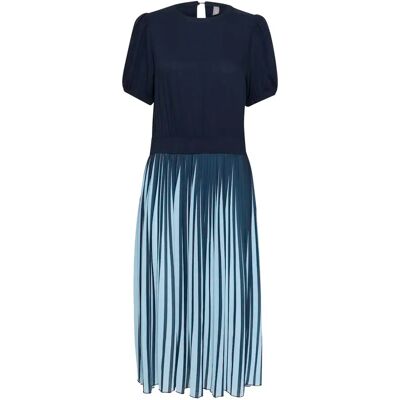 Kleid Damen CULTURE Carly Bleu M Femme Kleid Damen CULTURE Carly Bleu M Femme