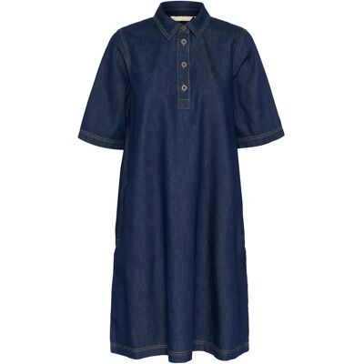 Culture - Winnie Arpa Kleid - Blau 38 Frauen Culture - Winnie Arpa Kleid - Blau 38 Frauen