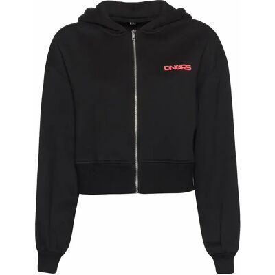 Hoodie Damen Dangerous DNGRS Quiet Noir XL Femme Hoodie Damen Dangerous DNGRS Quiet Noir XL Femme