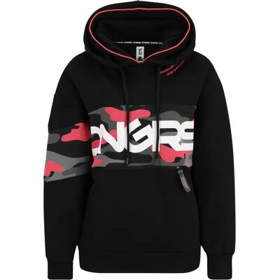 Oversized Hoodie Damen Dangerous DNGRS Trust Noir XS Femme Oversized Hoodie Damen Dangerous DNGRS Trust Noir XS Femme