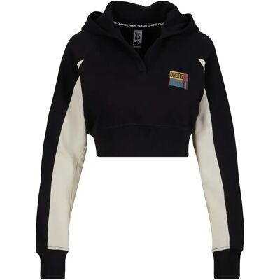 Hoodie Damen Dangerous DNGRS Wallart Noir S Femme Hoodie Damen Dangerous DNGRS Wallart Noir S Femme