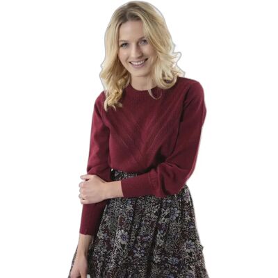 Pullover Damen Deeluxe Chloe Rouge XS Femme Pullover Damen Deeluxe Chloe Rouge XS Femme