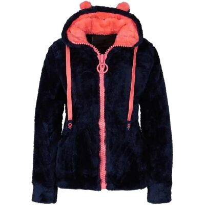 Fleece mit Kapuze Frau Degré Celsius Areli Bleu M Femme Fleece mit Kapuze Frau Degré Celsius Areli Bleu M Femme