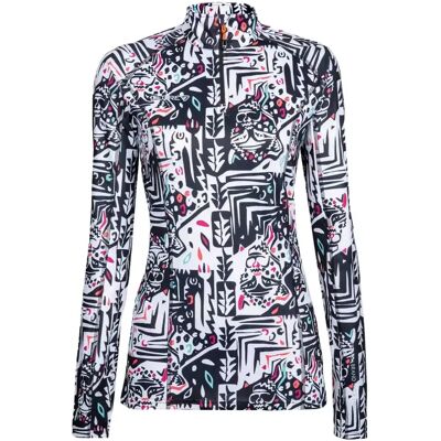 Pullover mit halbem Reißverschluss, Damen DEGRE7 Veyrand Blanc 46 Femme Pullover mit halbem Reißverschluss, Damen DEGRE7 Veyrand Blanc 46 Femme