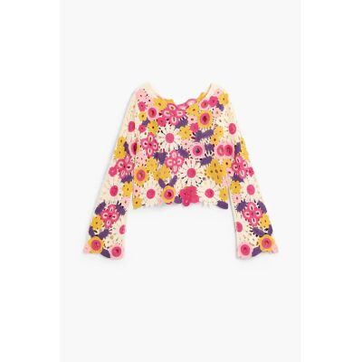 Pullover Damen Desigual Fun Blanc M Femme Pullover Damen Desigual Fun Blanc M Femme
