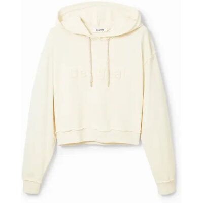 Sweatshirt Damen Desigual Nevadi Beige XS Femme Sweatshirt Damen Desigual Nevadi Beige XS Femme