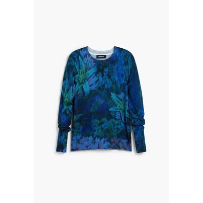 Pullover Damen Desigual Suecia Bleu L Femme Pullover Damen Desigual Suecia Bleu L Femme
