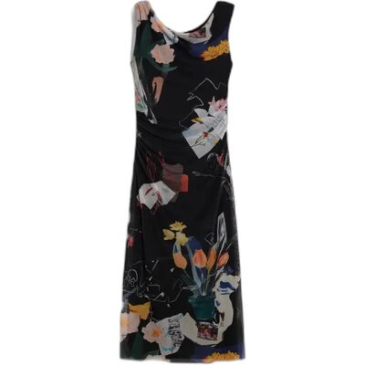 Kleid Damen Desigual Delaware Noir XS Femme Kleid Damen Desigual Delaware Noir XS Femme