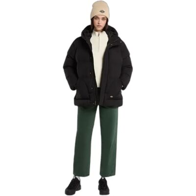 Daunenjacke mit Kapuze, Damen Dickies Eagleville Noir S Femme Daunenjacke mit Kapuze, Damen Dickies Eagleville Noir S Femme