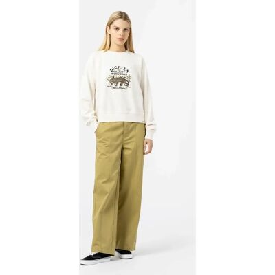 Sweatshirt Frau Dickies Fort Lewis Beige S Femme Sweatshirt Frau Dickies Fort Lewis Beige S Femme