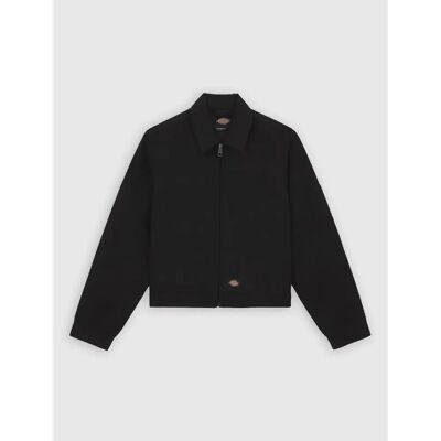 Crop-Jacke Damen Dickies Eisenhower Noir XL Femme Crop-Jacke Damen Dickies Eisenhower Noir XL Femme