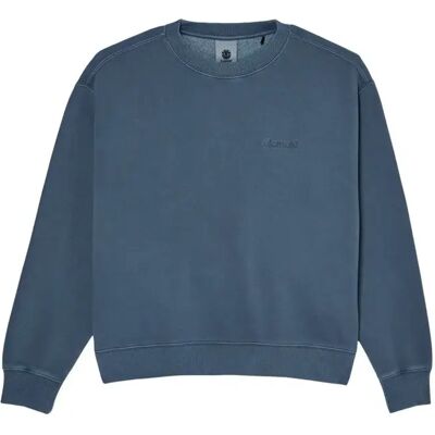 Sweatshirt Damen Element Lowcase Pigment Cr Bleu S Femme Sweatshirt Damen Element Lowcase Pigment Cr Bleu S Femme