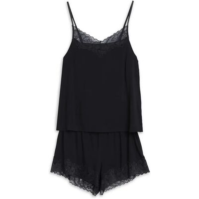 Pyjama Damen Esotiq Rissotta Noir M Femme Pyjama Damen Esotiq Rissotta Noir M Femme