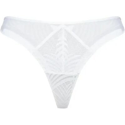 String Damen Esotiq Nacre 4 Blanc L Femme String Damen Esotiq Nacre 4 Blanc L Femme