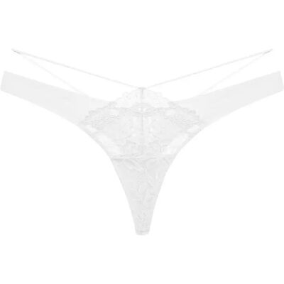 String Damen Esotiq Notty 3 Blanc L Femme String Damen Esotiq Notty 3 Blanc L Femme