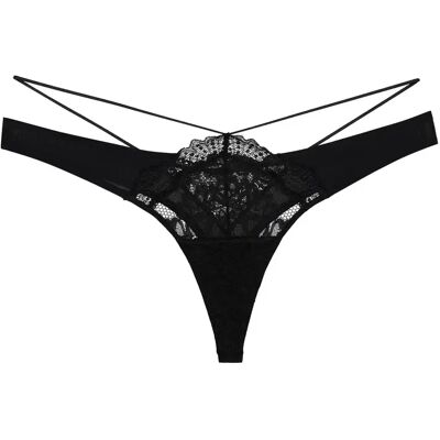 String Damen Esotiq Notty 3 Noir XL Femme String Damen Esotiq Notty 3 Noir XL Femme