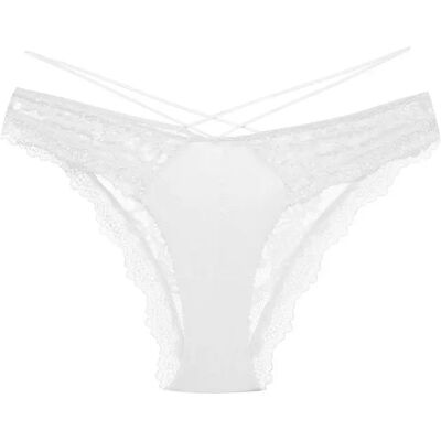 Tanga Damen Esotiq Notty 4 Blanc L Femme Tanga Damen Esotiq Notty 4 Blanc L Femme