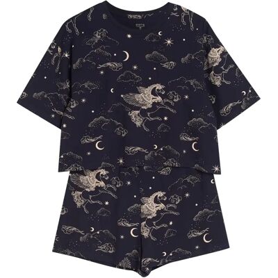 Pyjama Damen Esotiq Craco Bleu L Femme Pyjama Damen Esotiq Craco Bleu L Femme