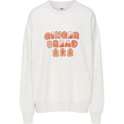 Sweatshirt Damen Esotiq Bloovii Cinnamon Blanc S Femme Sweatshirt Damen Esotiq Bloovii Cinnamon Blanc S Femme