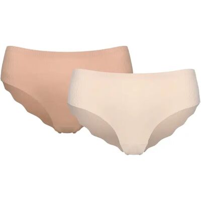 Höschen für Damen Esotiq Pama (x2) Beige L Femme Höschen für Damen Esotiq Pama (x2) Beige L Femme