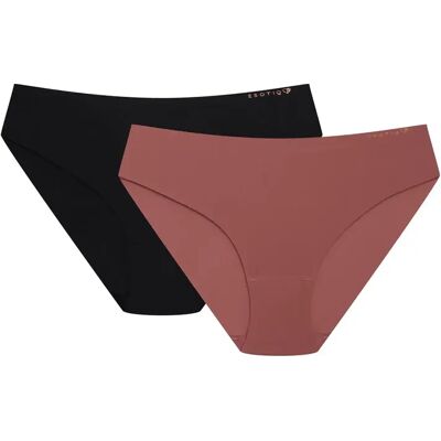 Höschen für Damen Esotiq Peachy (x2) Noir L Femme Höschen für Damen Esotiq Peachy (x2) Noir L Femme