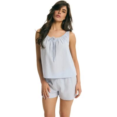 Pyjama Damen Esotiq Plumetta Bleu M Femme Pyjama Damen Esotiq Plumetta Bleu M Femme