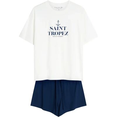 Pyjama Damen Esotiq Esaina Blanc M Femme Pyjama Damen Esotiq Esaina Blanc M Femme