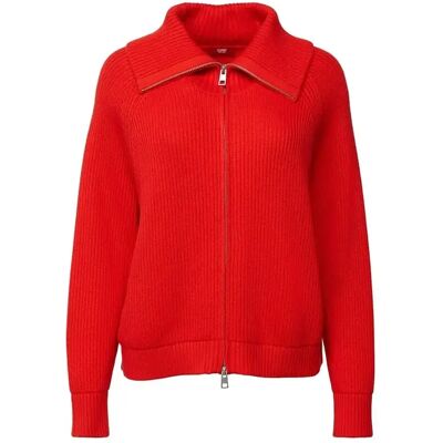 Strickjacke, Damen Esprit Troyer Rouge 2XS Femme Strickjacke, Damen Esprit Troyer Rouge 2XS Femme