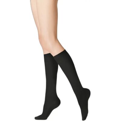 Kniestrumpfsocken, Damen Fogal Nepal Noir S/M Femme Kniestrumpfsocken, Damen Fogal Nepal Noir S/M Femme