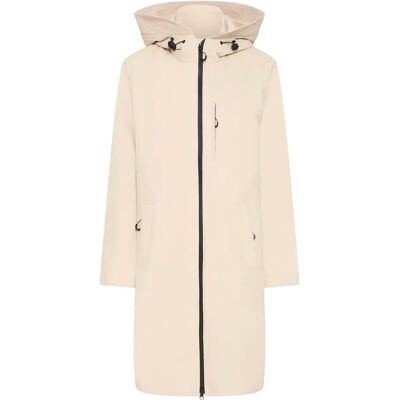 Regenjacke mit Kapuze für Damen fransa Shelly Beige S Femme Regenjacke mit Kapuze für Damen fransa Shelly Beige S Femme
