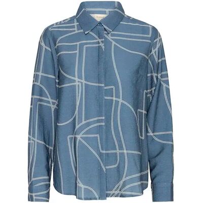 Damenhemd fransa Daphne Bleu S Femme Damenhemd fransa Daphne Bleu S Femme